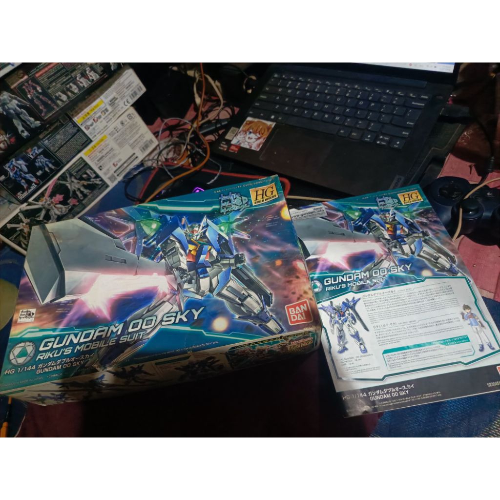 Box Art HG 1/144 HGBF Gundam 00 Sky Bandai Build Divers