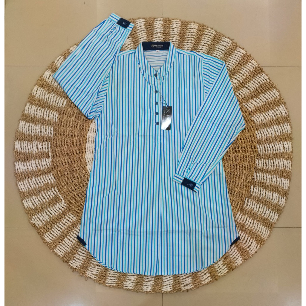 Blus Hara Salur Katun Oxford Terbaru