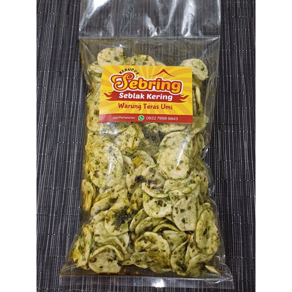 

Sebring Cabe Ijo Kerupuk Ikan & Udang