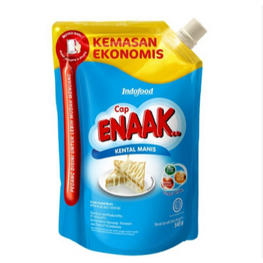 

Cap ENAAK krimer Kental Manis Putih Pouch 545 gr