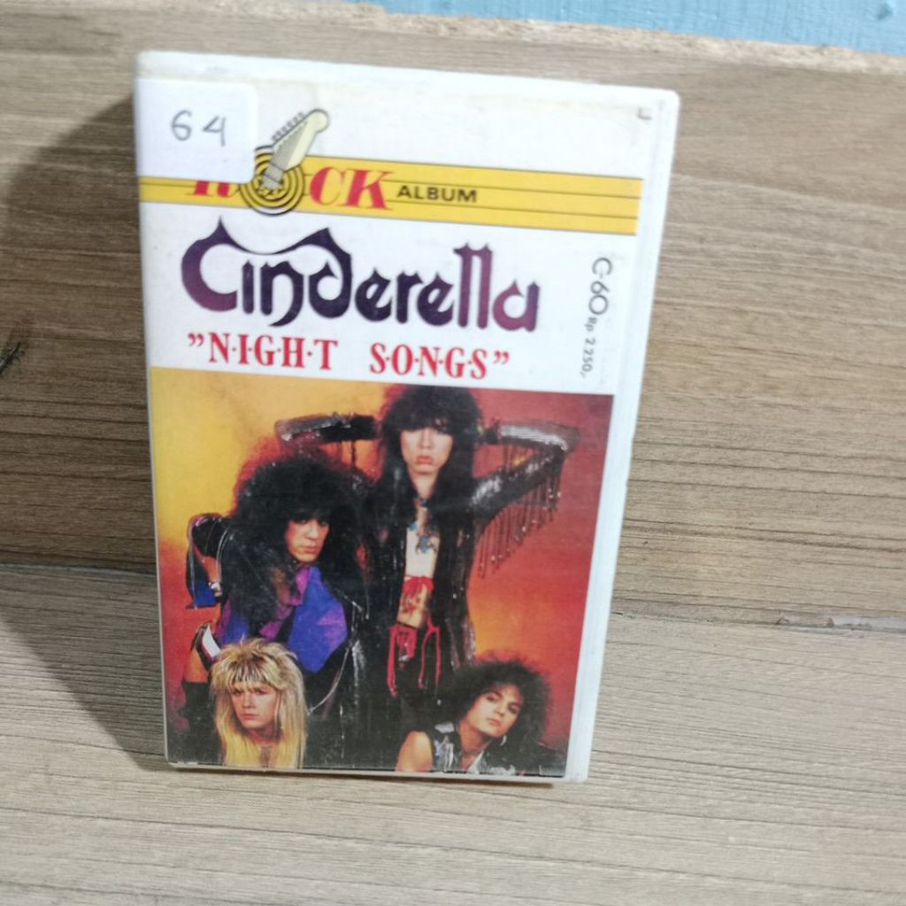 kaset pita-Cinderella-night songs