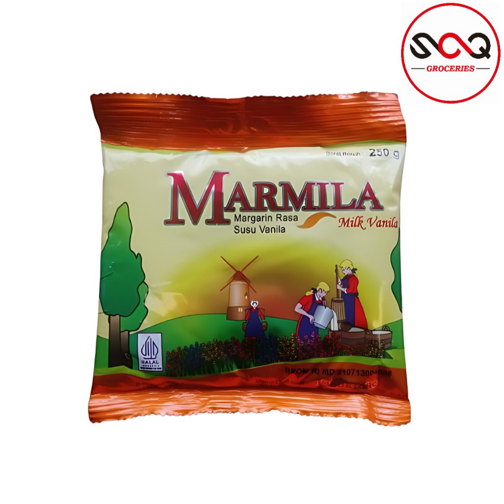 

Marmila Mentega Aroma Susu Vanilla Kemasan 250 gram