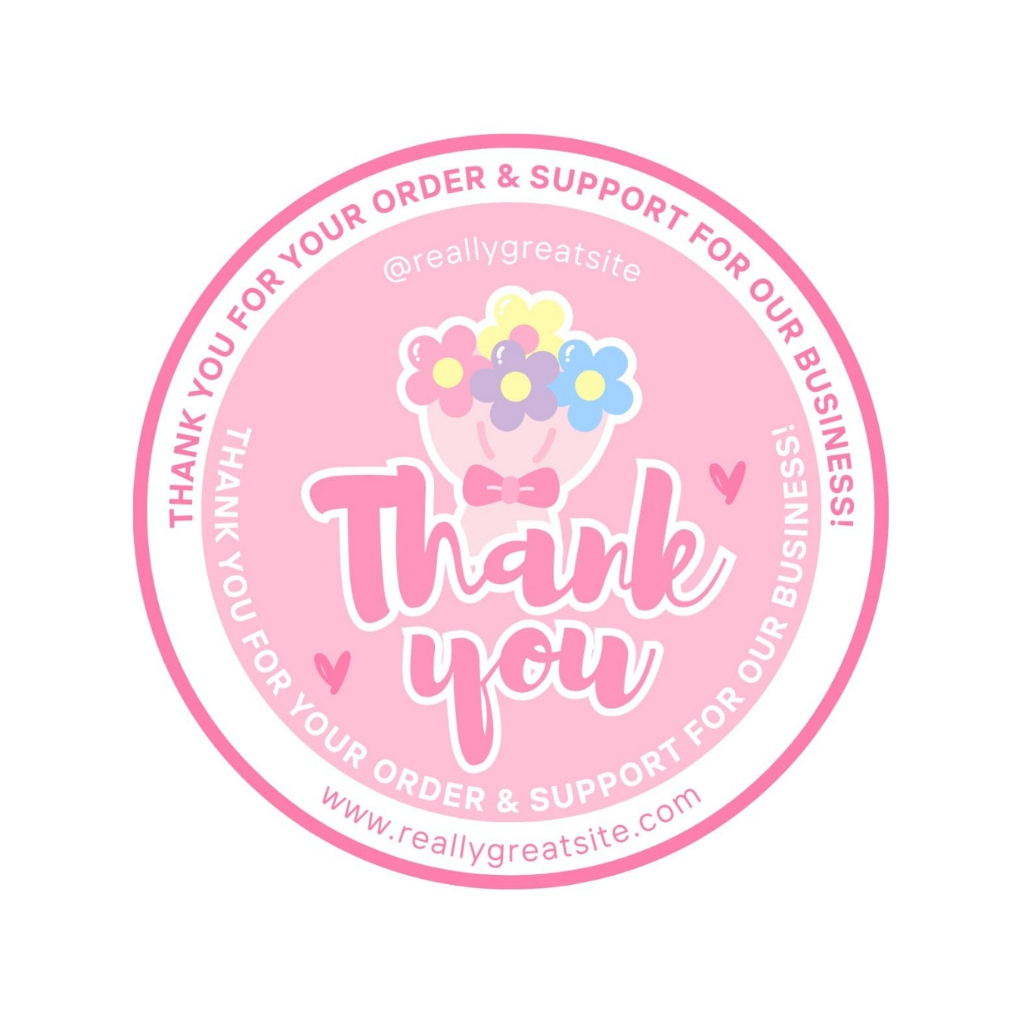 

MURMER STICKER THANK YOU/ STICKER AMPLOP/STICKER PACKAGING