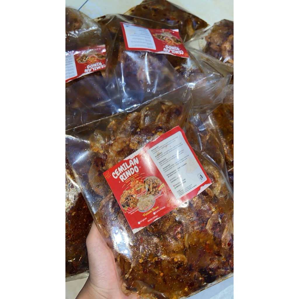 

Elod ekstra pedas daun jeruk 200gr tervirall ter enak 100%cabe asli