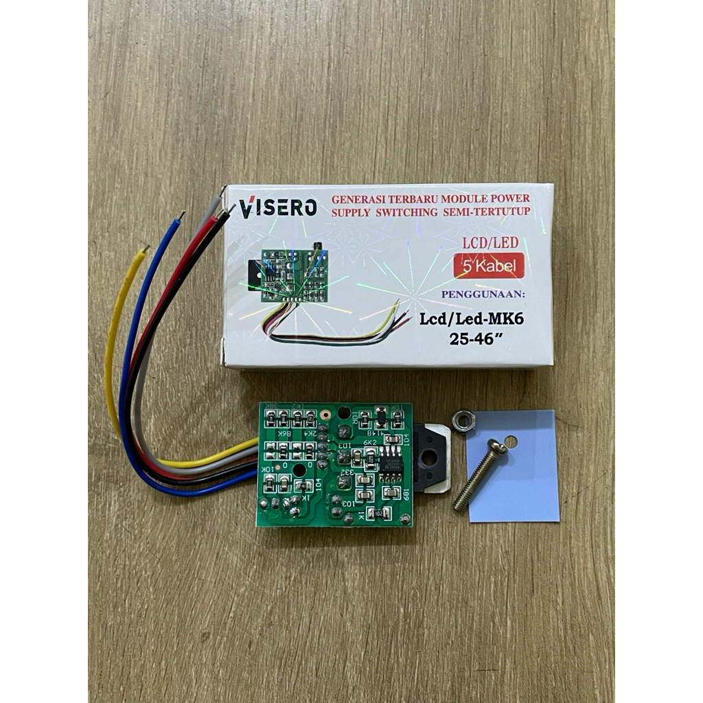 POWER SUPPLY GACUN 5 KABEL LED MK6 40WATT 25”-46”