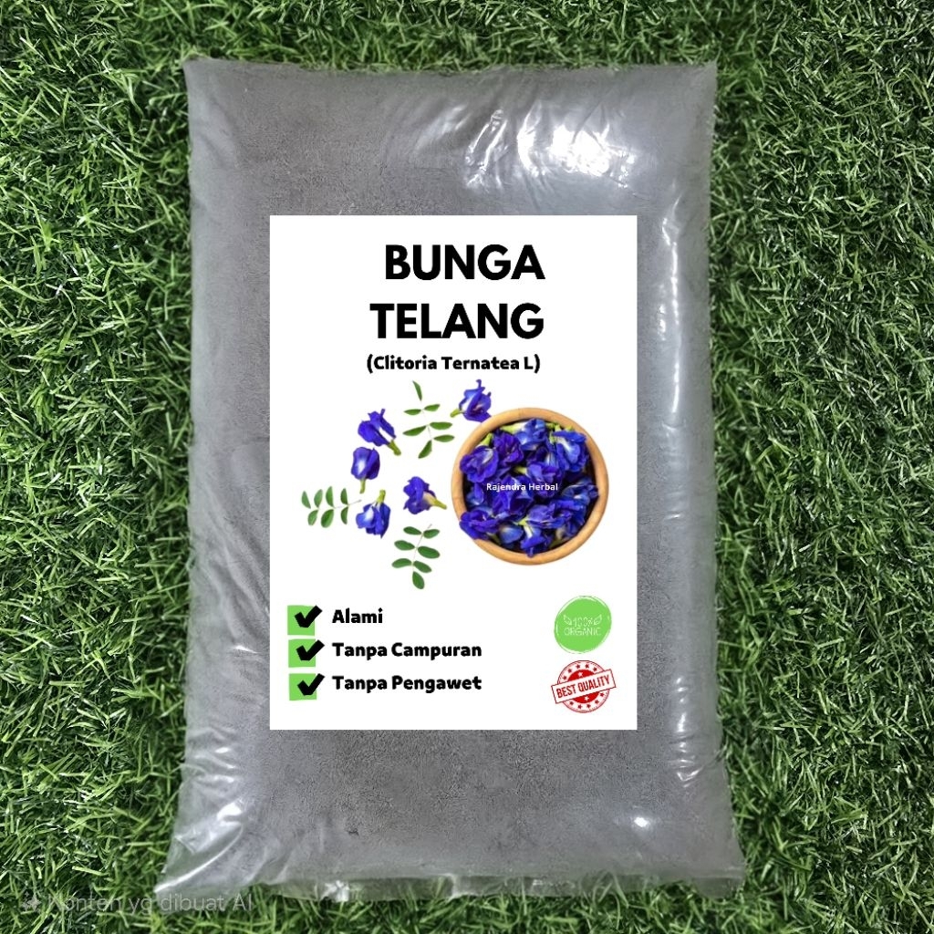 

Bunga Telang Bubuk 1kg Serbuk Telang