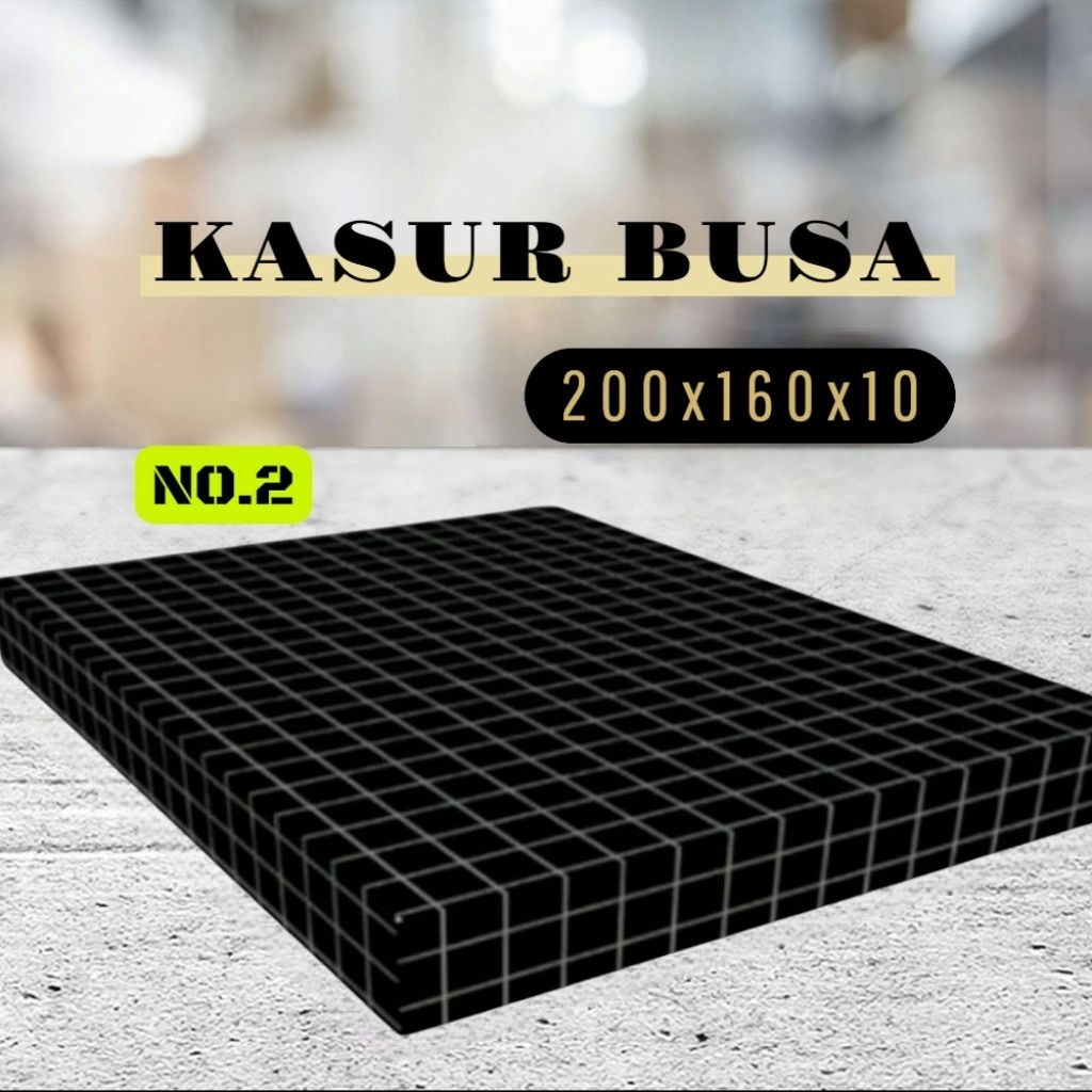 PROMO kasur busa (no,2) ukuran 200x160x10 super awet
