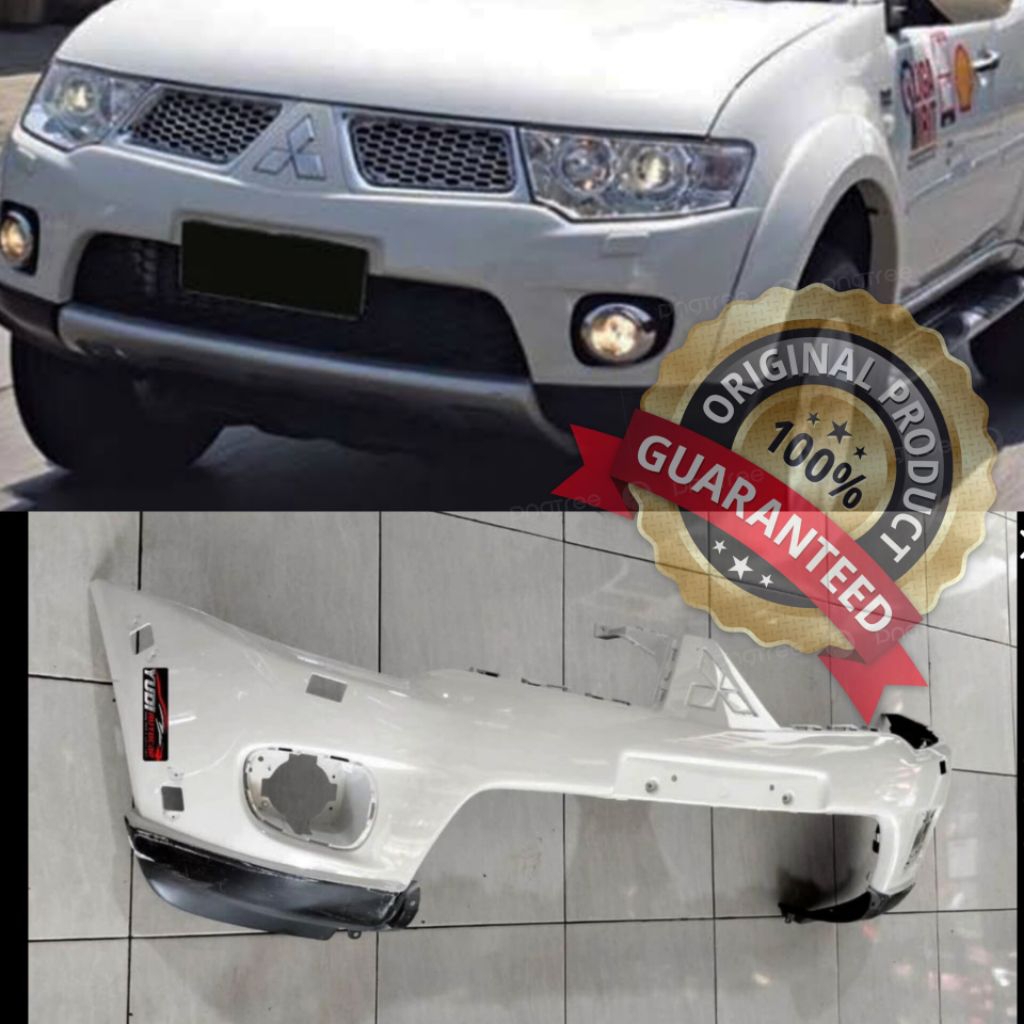 bumper bemper depan Mitsubishi pajero 2010 2011 2012 original copotan