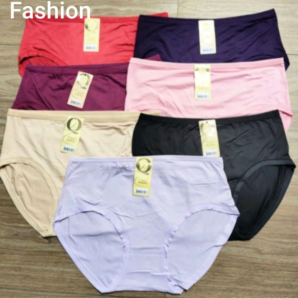 Cd Polos 6pcs atau 12pcs Celana Dalam Wanita Jumbo SIZE M,L,XL,XXL,XXXL,XXXXL Bisa Dipakai Ibu Hamil