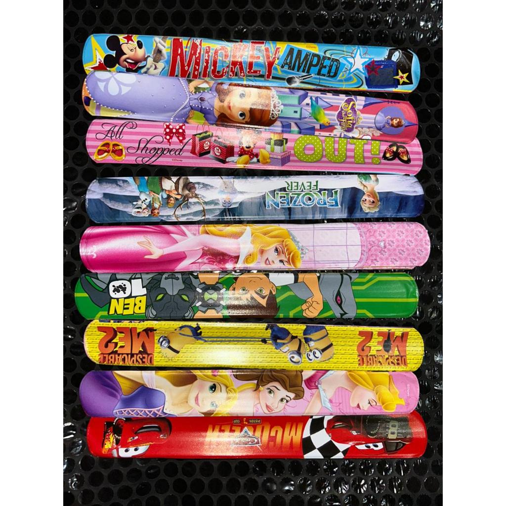 

Mainan Jadul Gelang Penggaris / Gelang Jepret Kartun Karakter