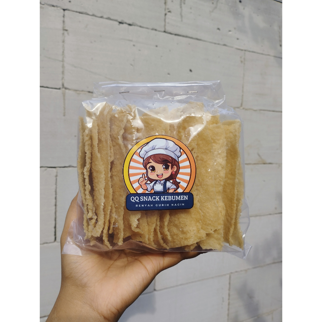 

Kerupuk Gendar/Legendar Mentah Panjang Asli Kebumen