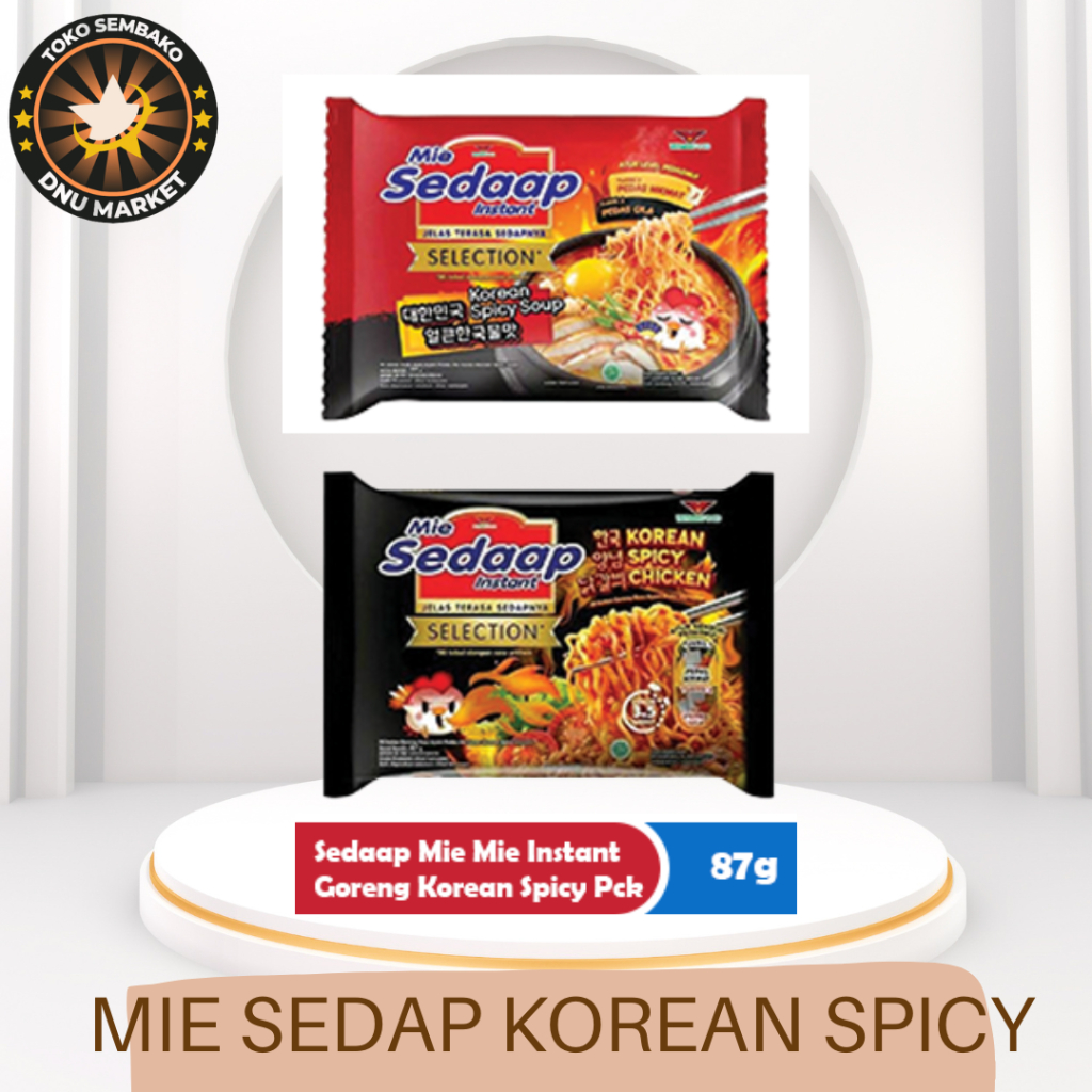 

MIE SEDAP KOREAN SPICY SOUP | MIE SEDAP KOREAN SPICY CHICKEN