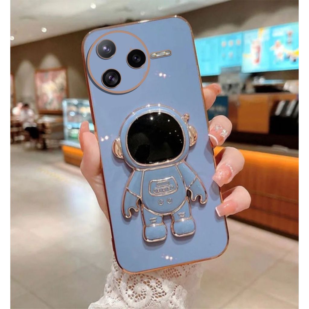 Casing Xiaomi Poco F7 Ultra | F7 5G Astronot Stand Premium Murah Softcase Ansa Case