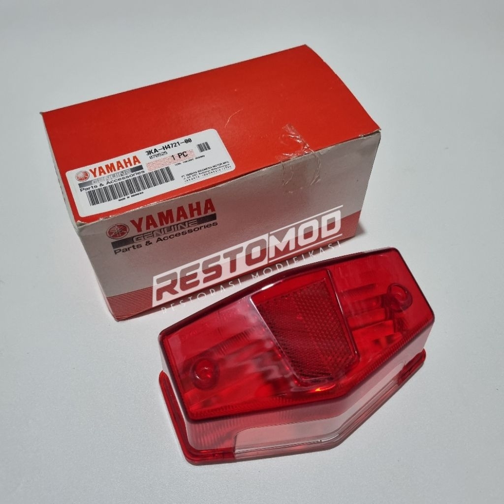 Mika stoplamp rx king 3KA original yamaha kaca lampu stop rx king mika lampu belakang rx king asli