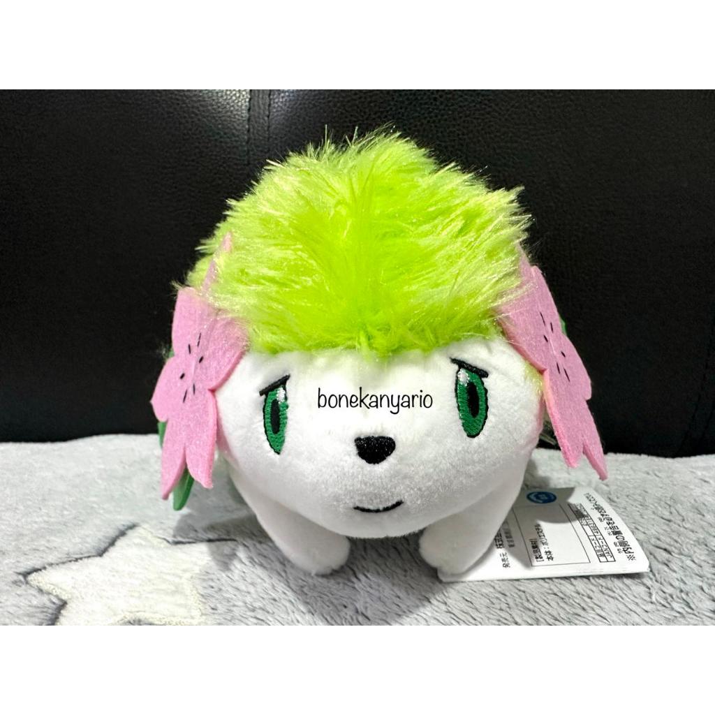 Boneka Pokemon Shaymin Soft Plush Original Banpresto Bandai Jepang Pikachu Snorlax Giratina Dialga