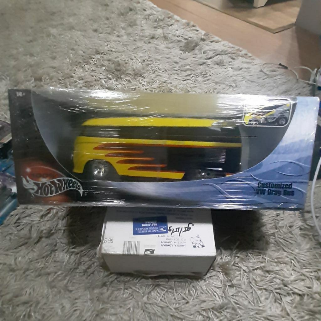 100% HOTWHEELS CUSTOMIZED VW DRAG BUS