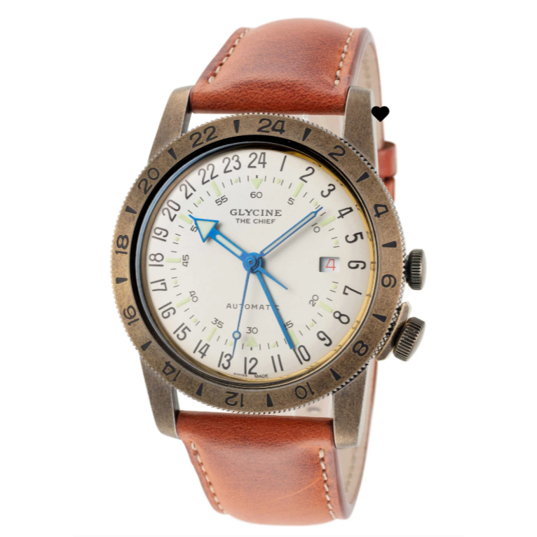 [PREORDER] Jam Tangan Glycine Airman Vintage "The Chief" GL0245