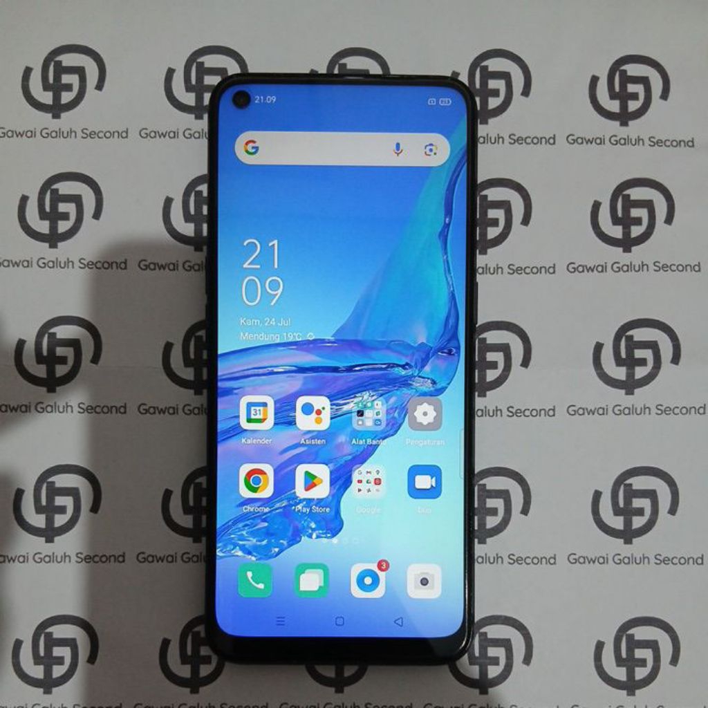 HANDPHONE SECOND OPPO A53 ELECTRIC BLACK 6/128 ORIGINAL