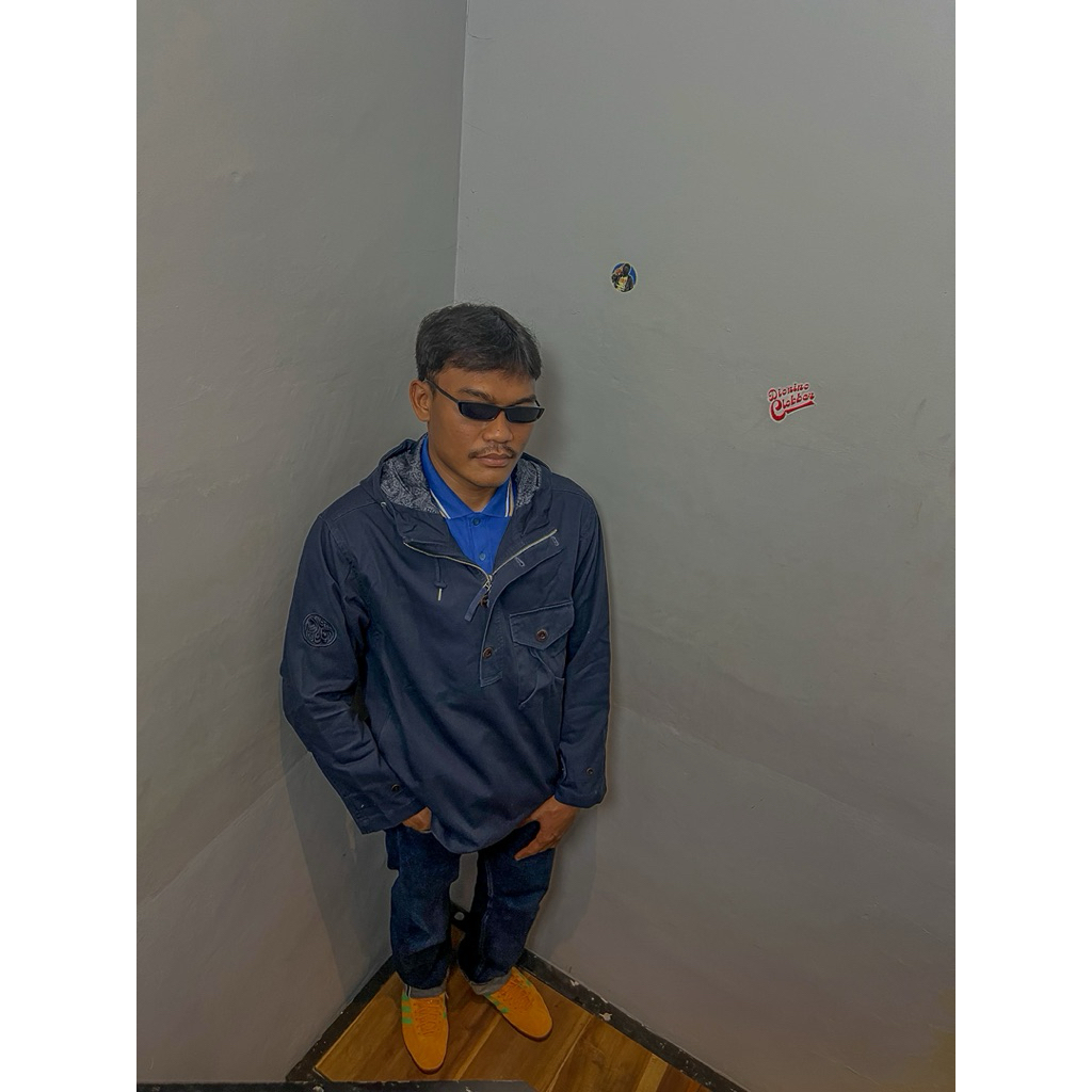 Jacket Pretty Green Smoke In Navy Originals