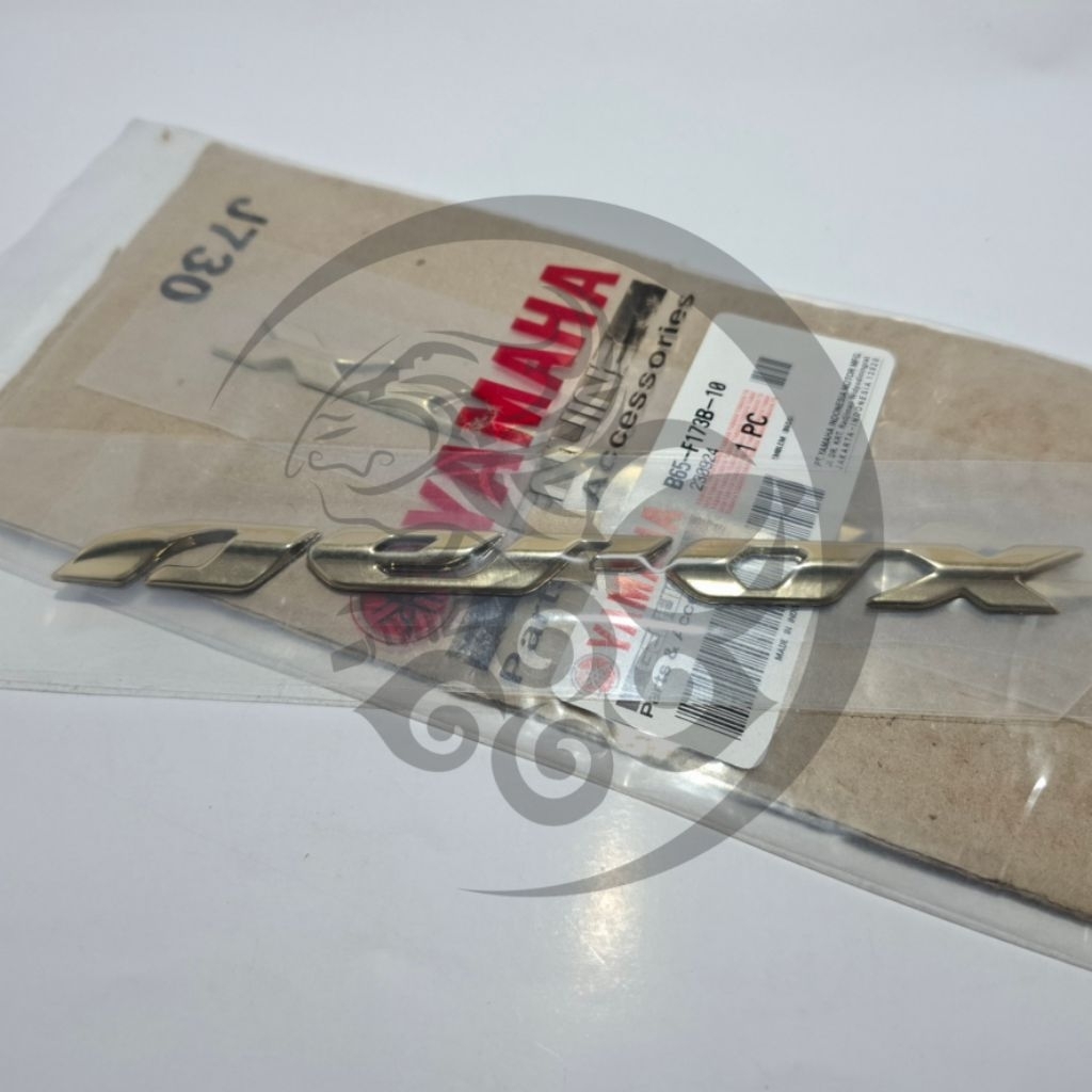 Emblem Stiker Logo Yamaha Aerox GOLD ORIGINAL B65-F173B-10