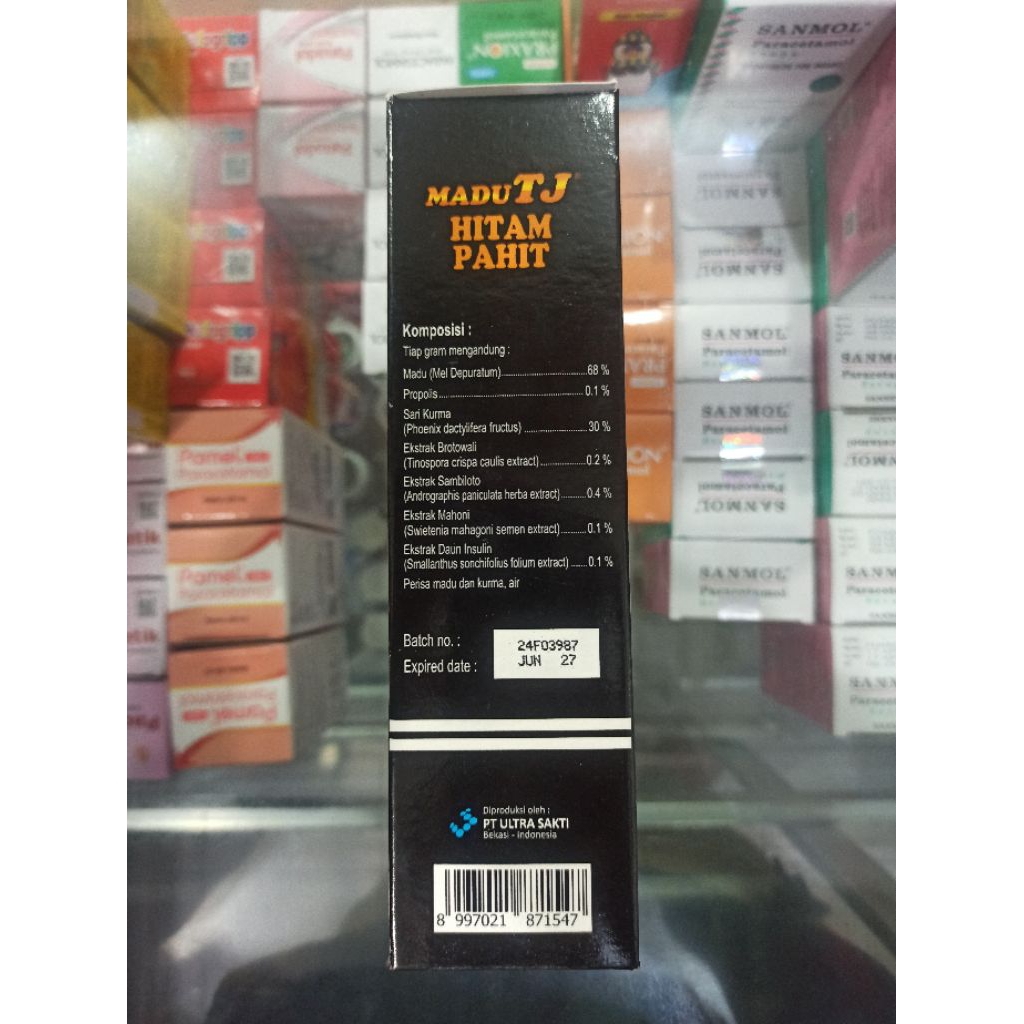 

Madu TJ Hitam Pahit membantu memelihara kesehatan