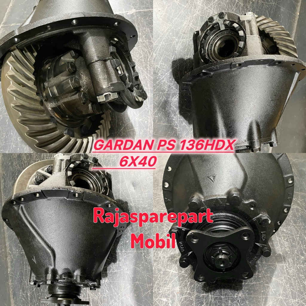 gardan canter 136 hdx 6x40 heavy duty