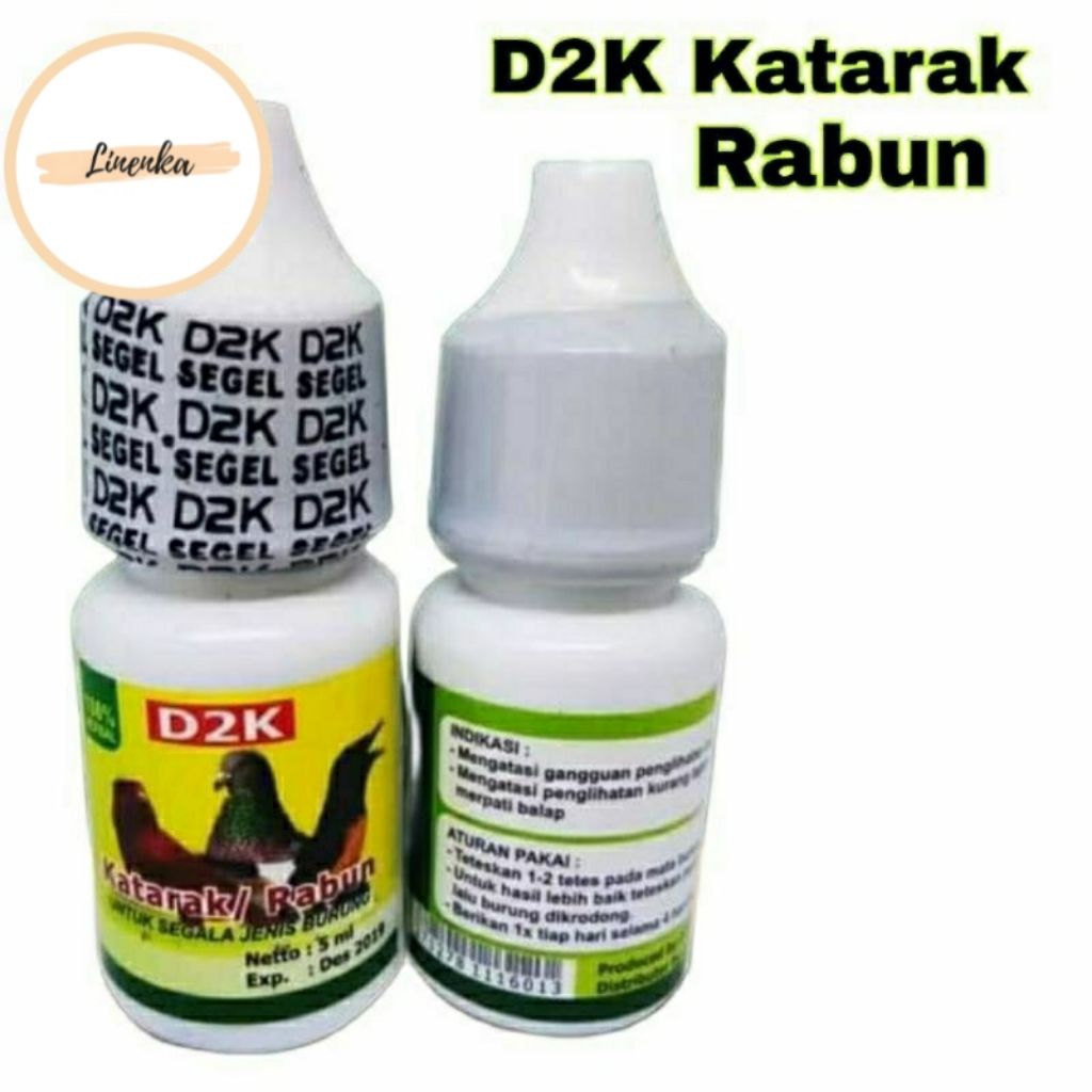 D2K KATARAK RABUN OBAT BURUNG SAKIT MATA SNOT OBAT BURUNG KATARAK