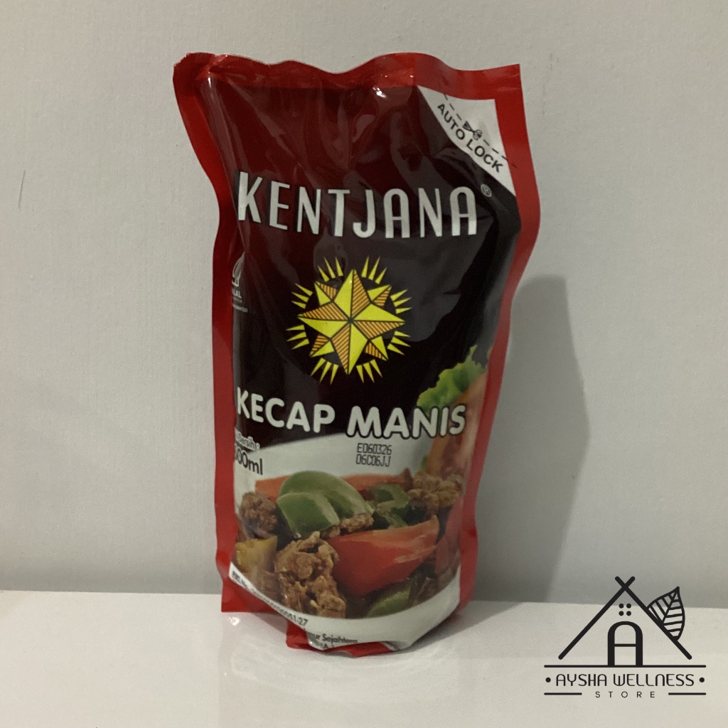 

￼Kecap Kentjana Refill Standing Pouch 600 ml