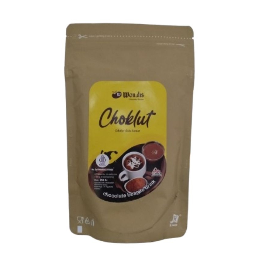 

Choklut Minuman Coklat Gula Semut Bubuk Wondis Asli Jogja Menoreh Kulon Progo 250 g