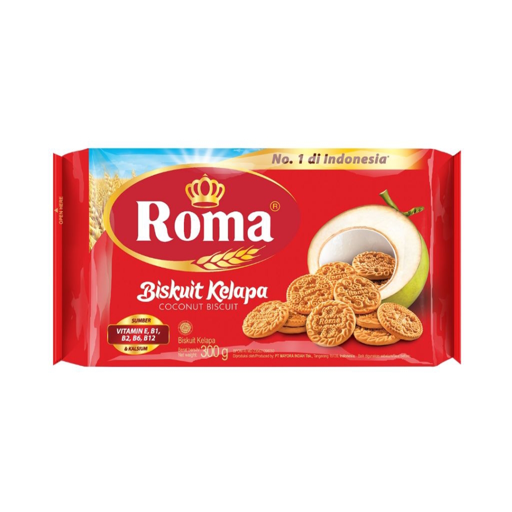 

Roma Biscuit Kelapa 300gr