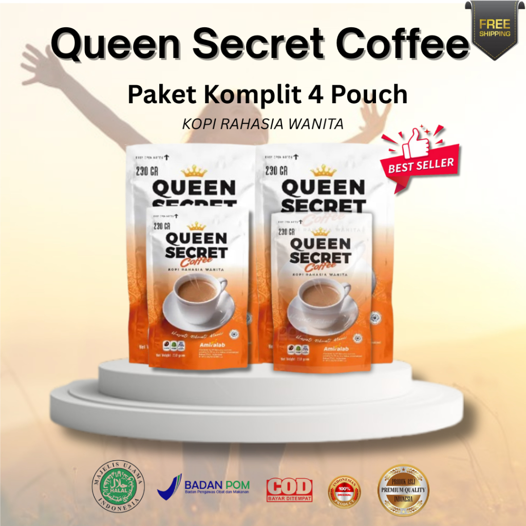 

Queen Secret Coffee - Cocok Buat Kamu Yang Sering Tlt M 100% Original.COD Seluruh Indonesia