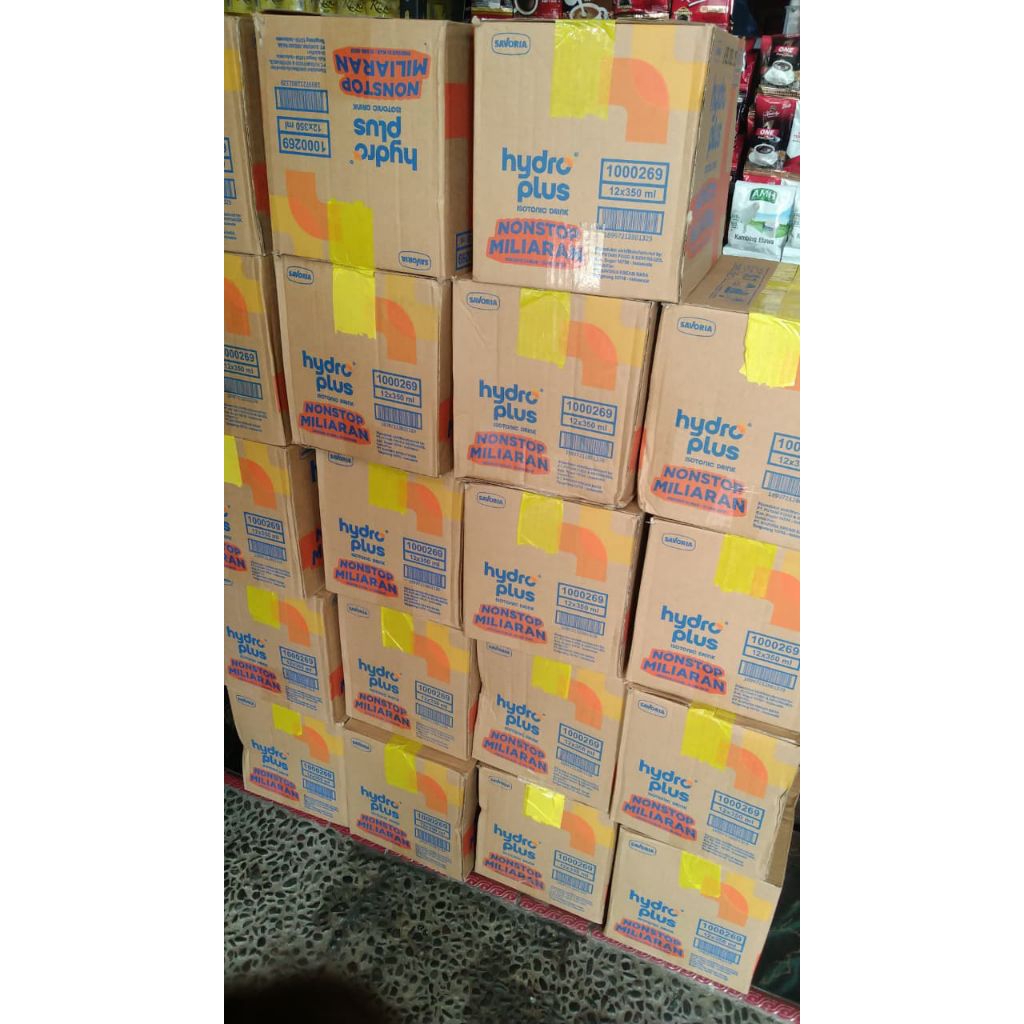 

HYDRO PLUS Minuman isotonik 1Dus isi 12