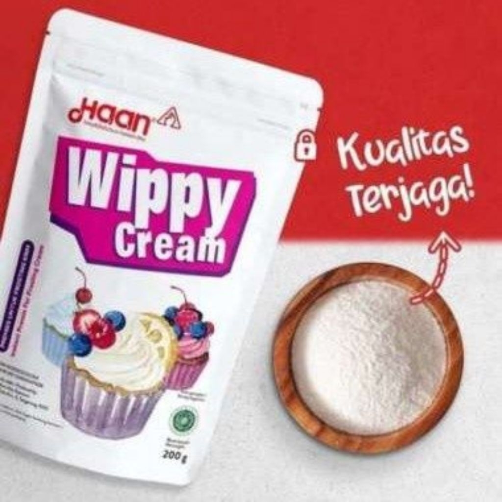 

Wippy Cream Haan 200g, 400g Pouch