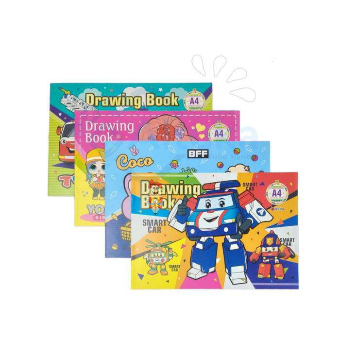 

BUKU GAMBAR A4 & A3 ISI 10 BUKU (10LBR) NEW STAR