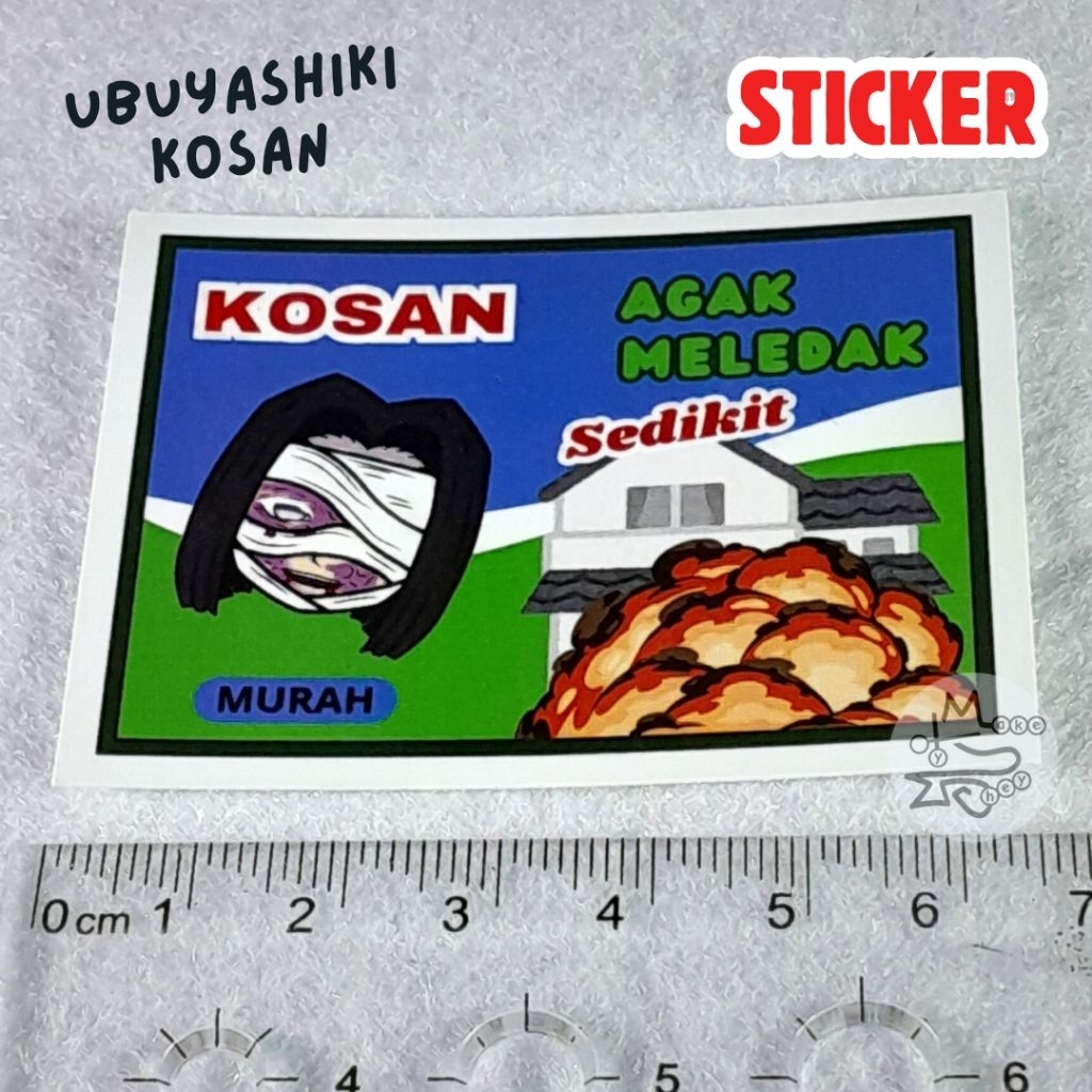 

[1pcs] Stiker Ubuyashiki Kosan Demon Slayer Kimetsu no Yaiba Stiker/ Sticker Kimetsu no Yaiba Demon Slayer Ubuyashiki Kosan