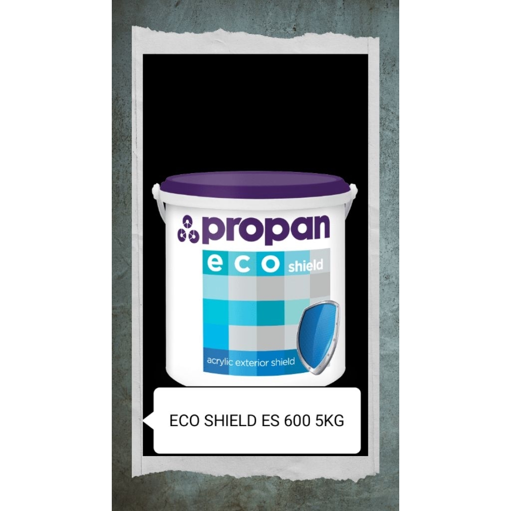 PROPAN ECOSHIELD ES 600 5KG /Cat tembok Exterior/WARNA CUSTOM/PROPAN TINTING