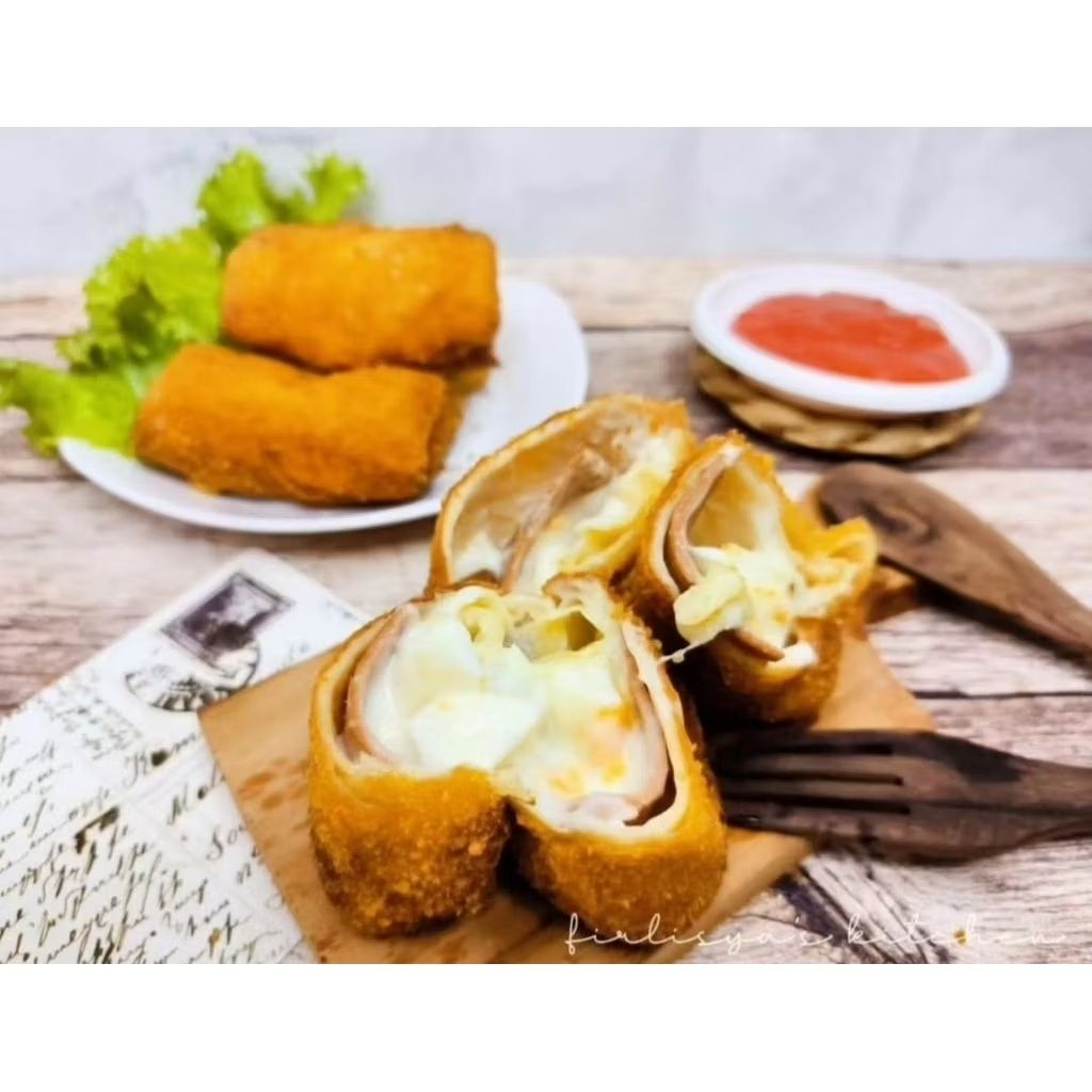 

Risol Mayo Beef, Telur, Keju Isi 5 pcs