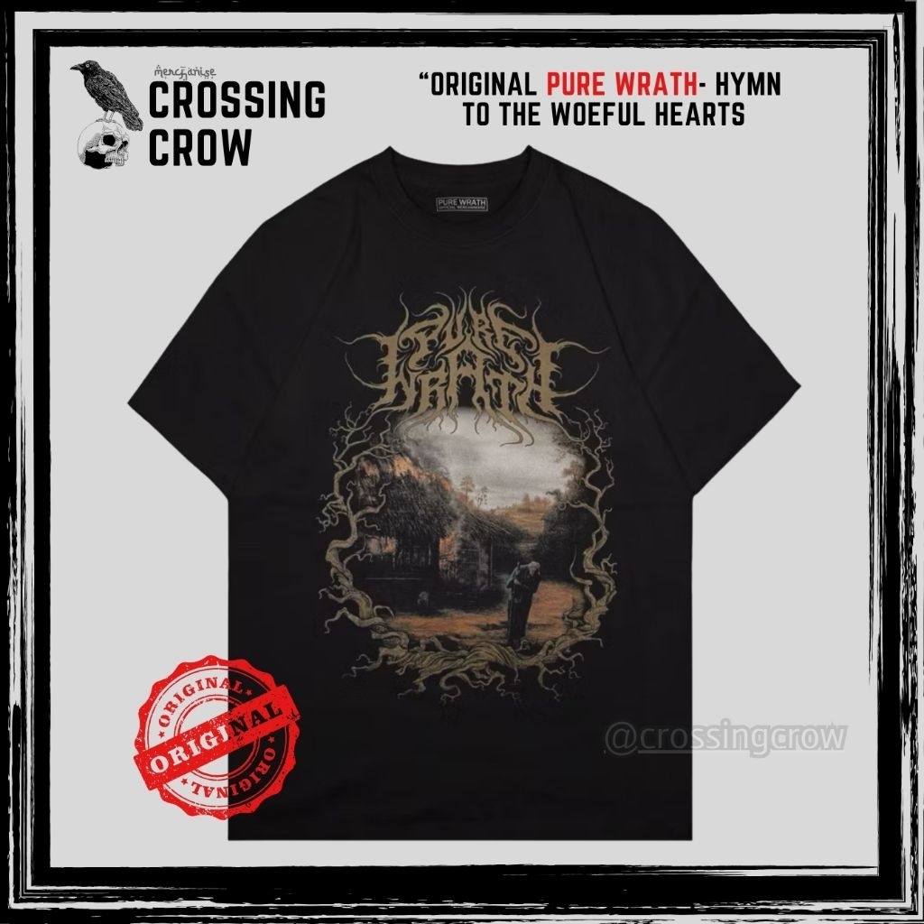 T shirt Pure Wrath Original Mymn To The Woeful Hearts