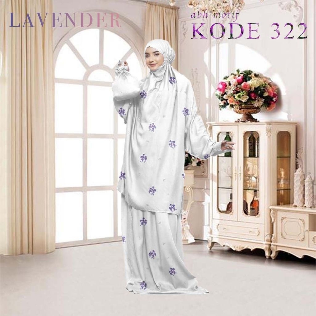 Mukena Abh - Atas Bawah Hadramaut (Motif Campur)