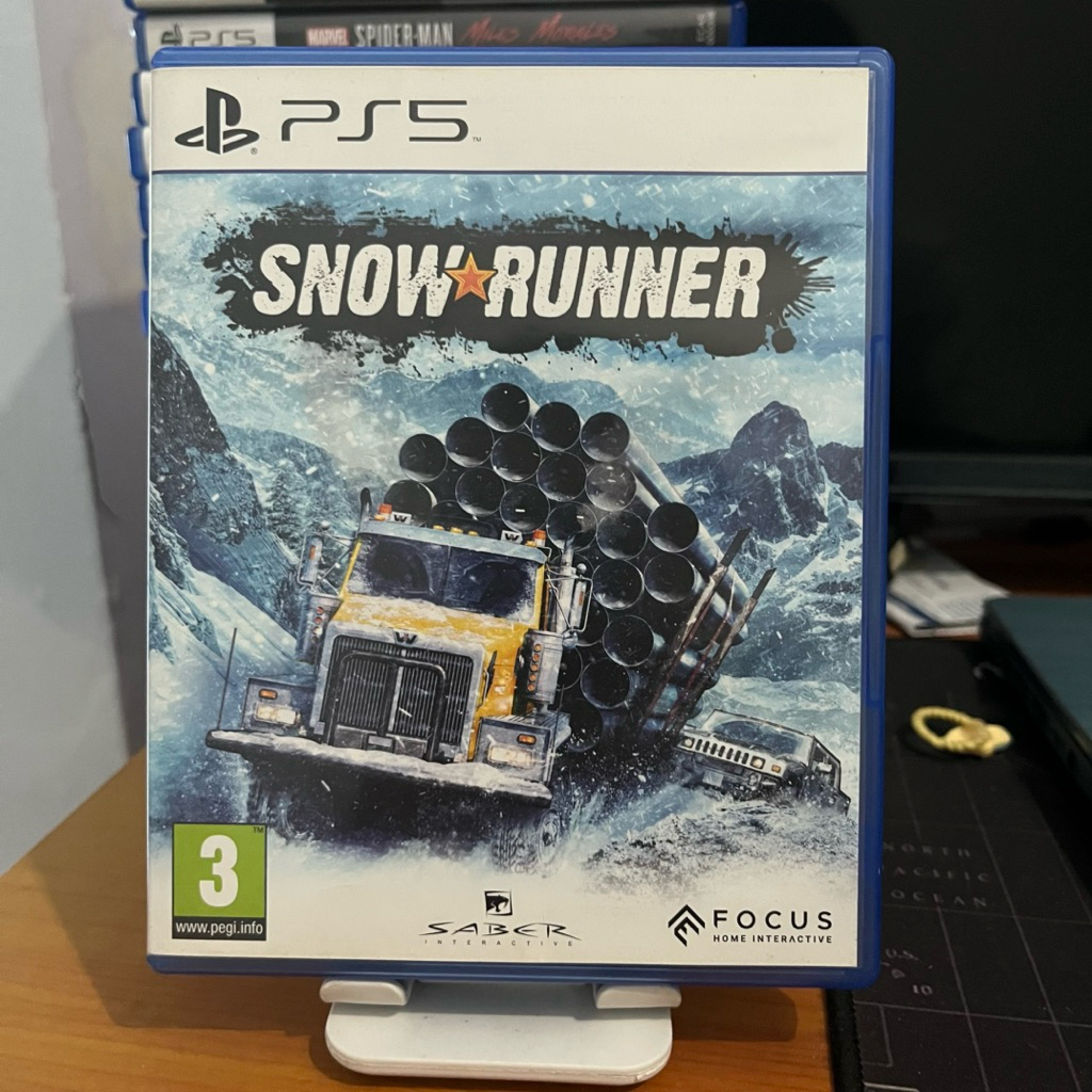 snow runner ps5 disc playstation5 kaset ps bd mud runner