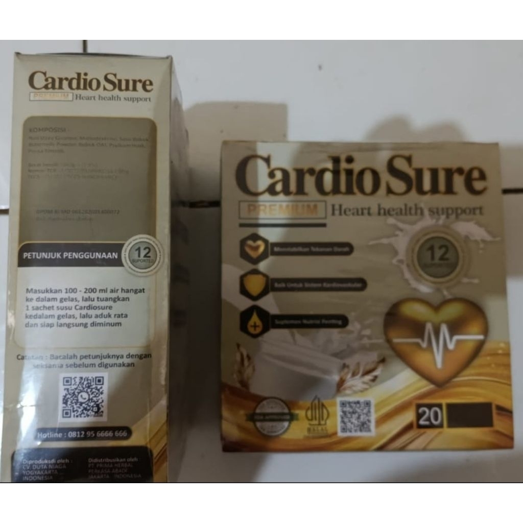 

Susu Cardiosure Gold Original Obat Kolestrol Hipertensi Jantung Stroke Tekanan Darah Tinggi Ampuh
