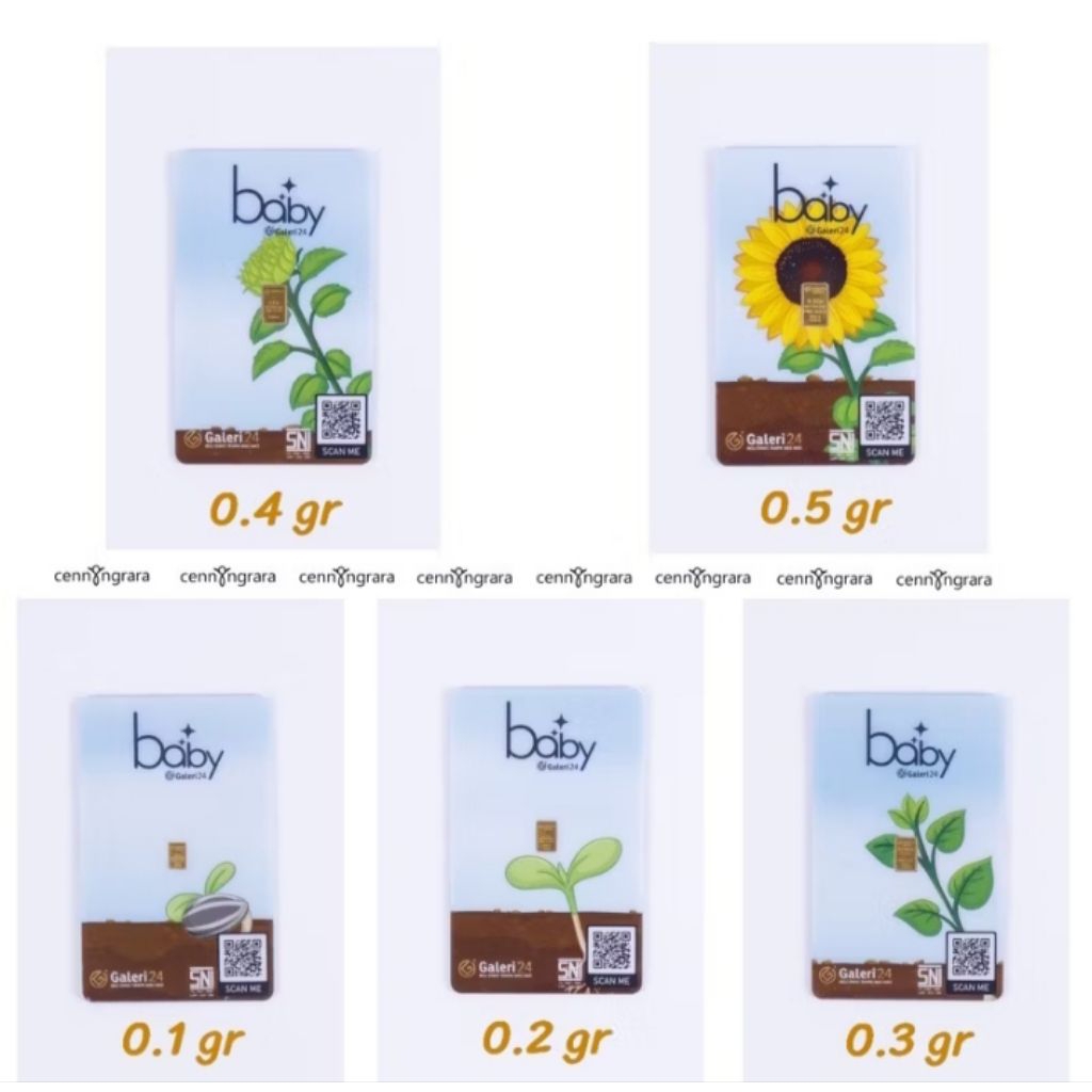 BABY GOLD GALERI24 0,1 0,2 0,3 0,4 0,5