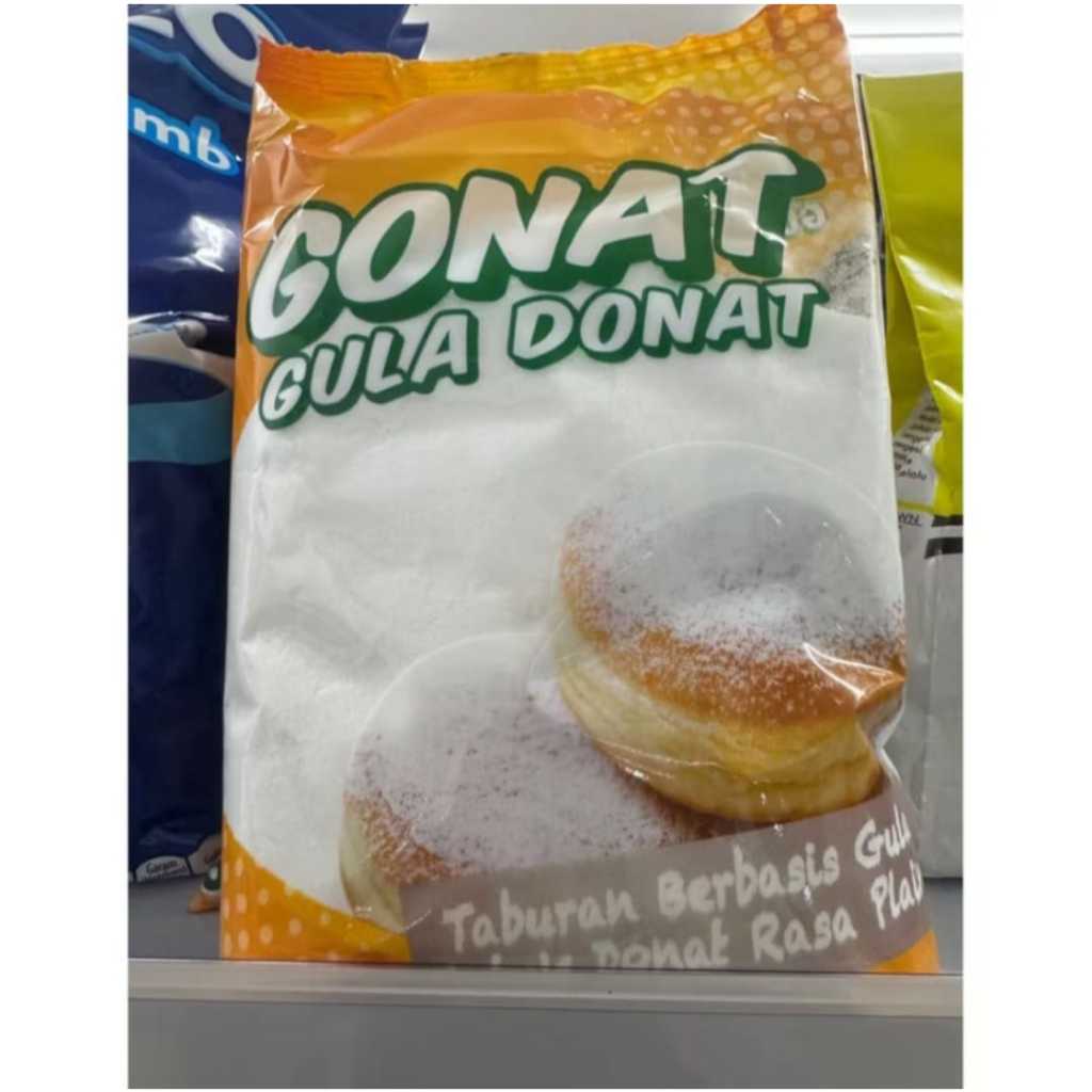 

GONAT GULA TABUR DONAT KEMASAN 500GR