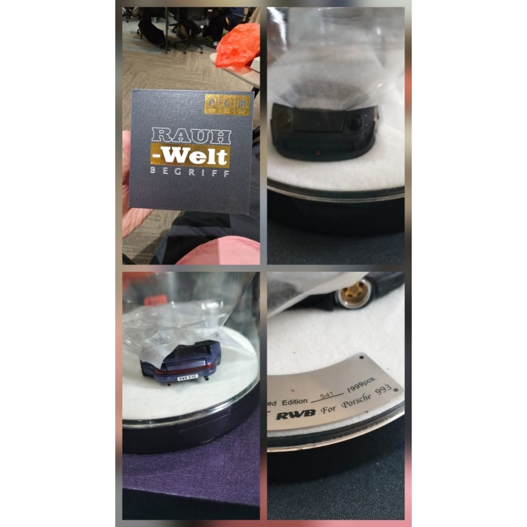 PGM RWB PORSCHE BLACK MATTE Pesanan Tika