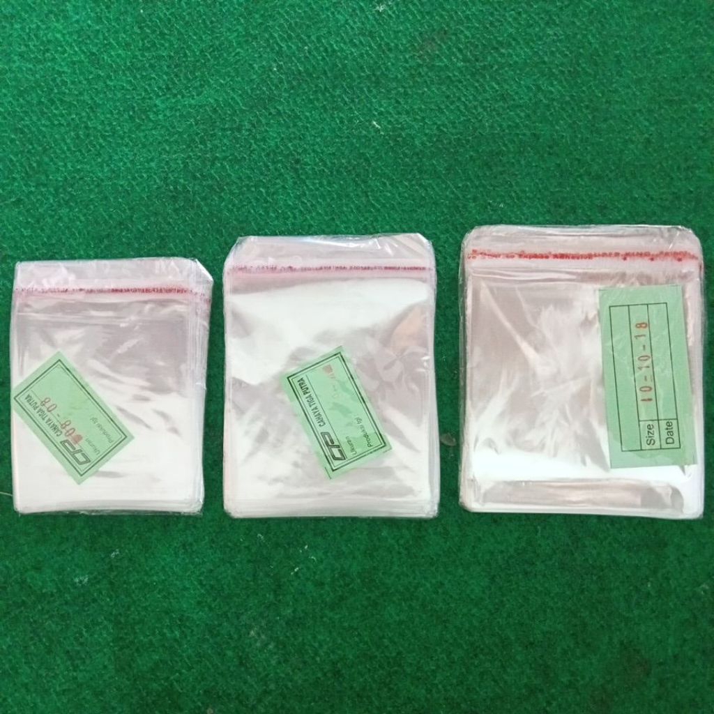 

PLASTIK OPP SEGALA UKURAN