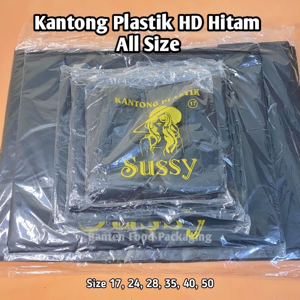 Kantong Plastik HD Hitam Tebal | Kantong Plastik Premium