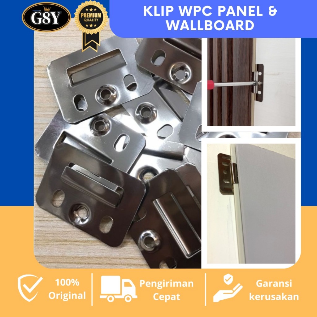 

Klip Wpc panel 100pcs