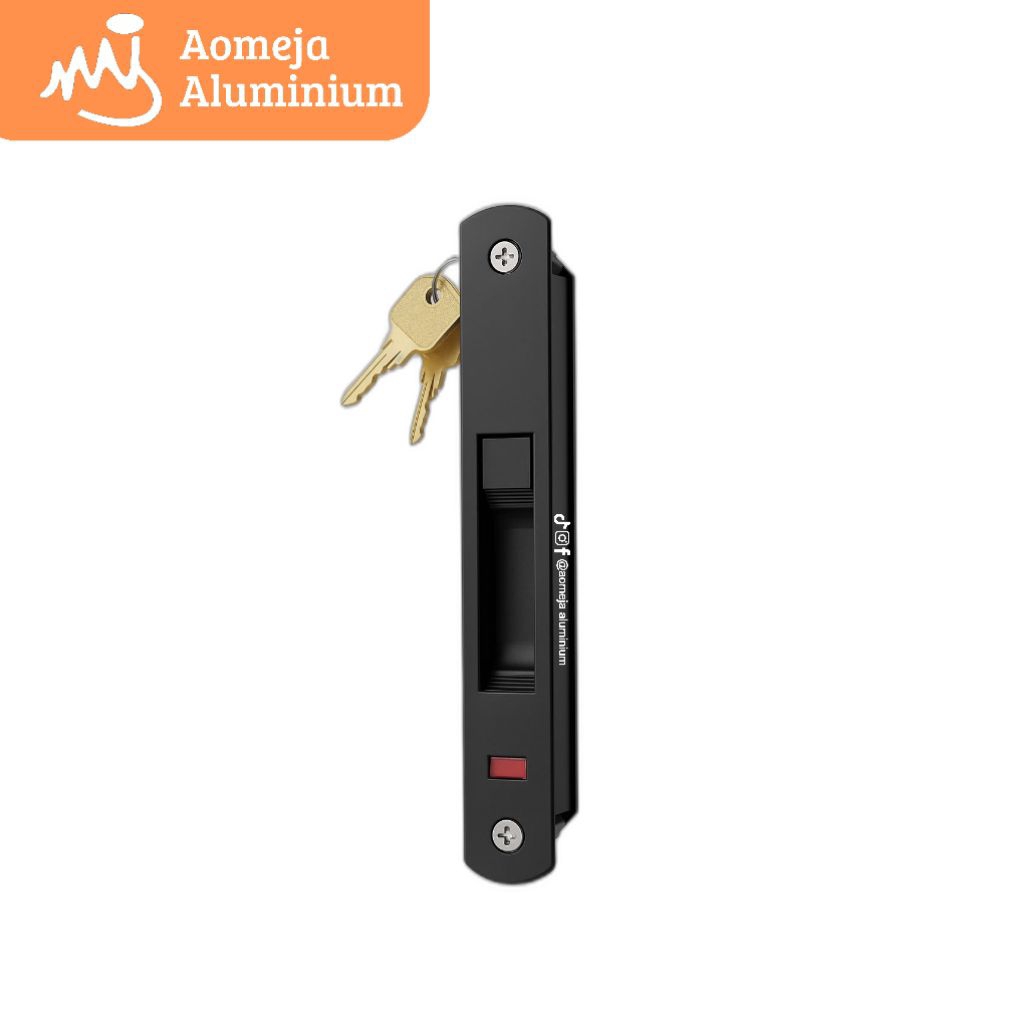 Handle Kunci Pintu Geser / kunci kait Sliding / Sliding Door Lock Handle