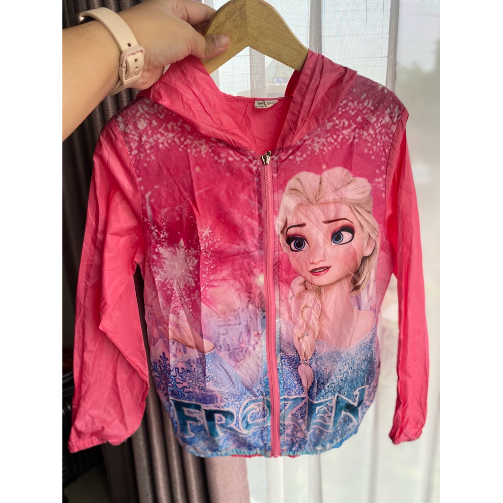 jaket running anak laki laki. jaket running anak perempuan. jaket running frozen