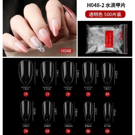 Kuku Palsu Nail Tip / Nail Art Nail Tip Plastik